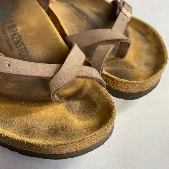 Birkenstock Mayari Birko Flor Nubuck Mocha Regular Fit 40 - Picture 3 of 6